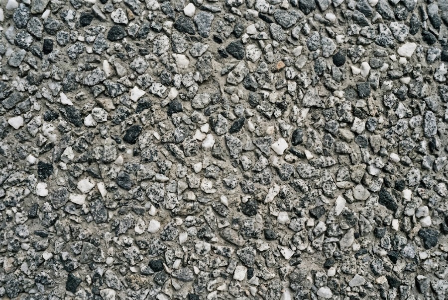 Granite, exposed aggregate concrete in Launceston