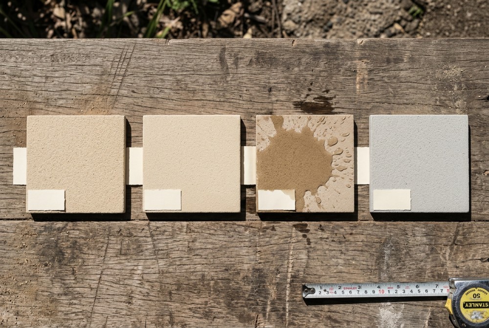 Colour options, liquid limestone in Launceston