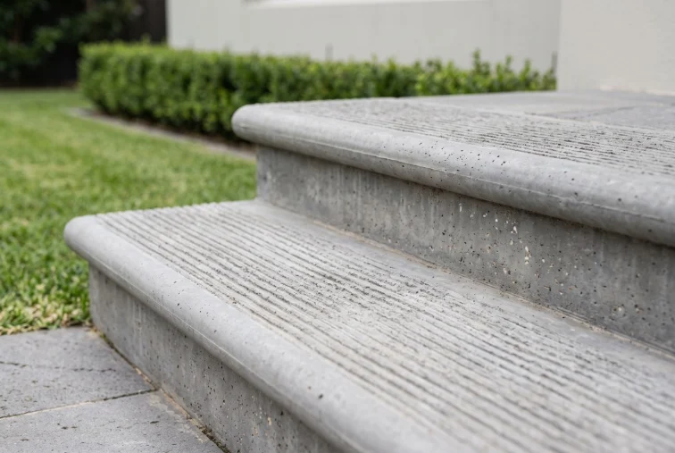 Grip and nosings, concrete steps in Launceston