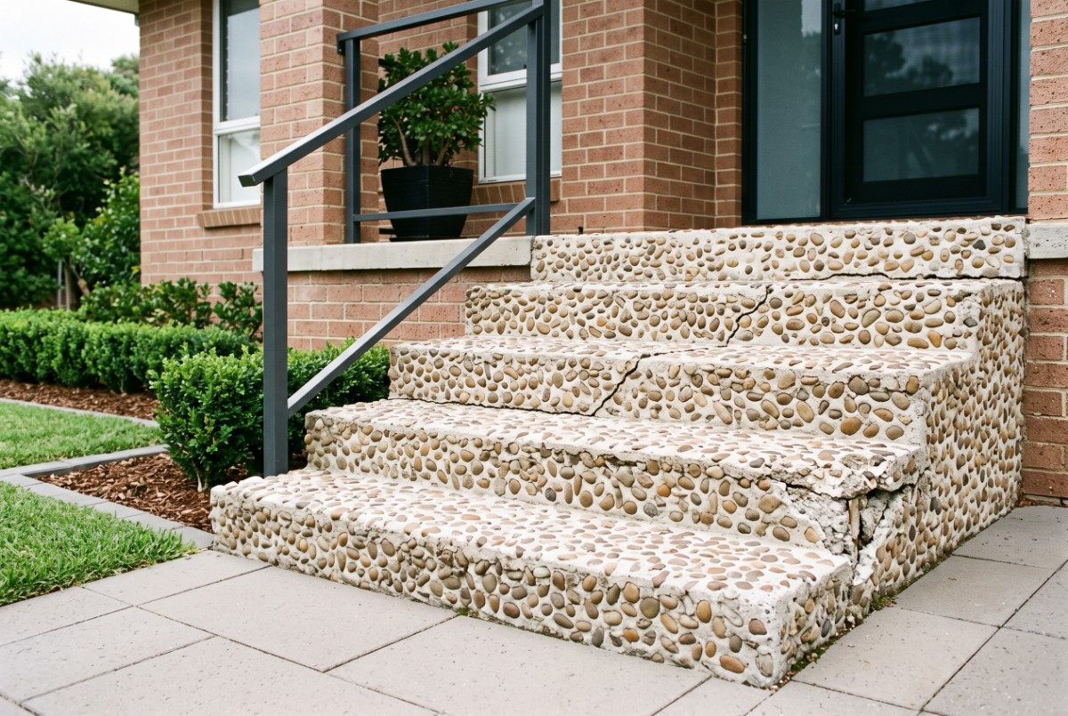 What we replace, concrete steps in Launceston