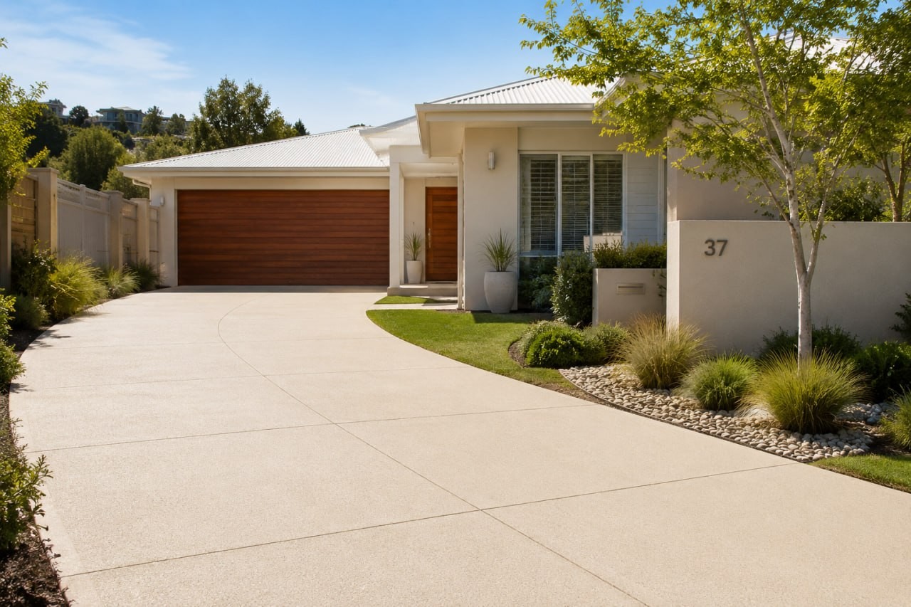Concrete Driveways in Launceston